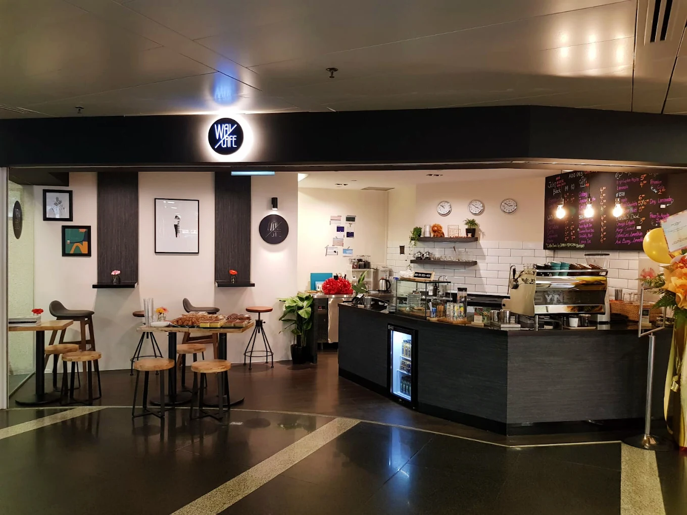 Wai Cafe Singapore running its counter on Shopways
